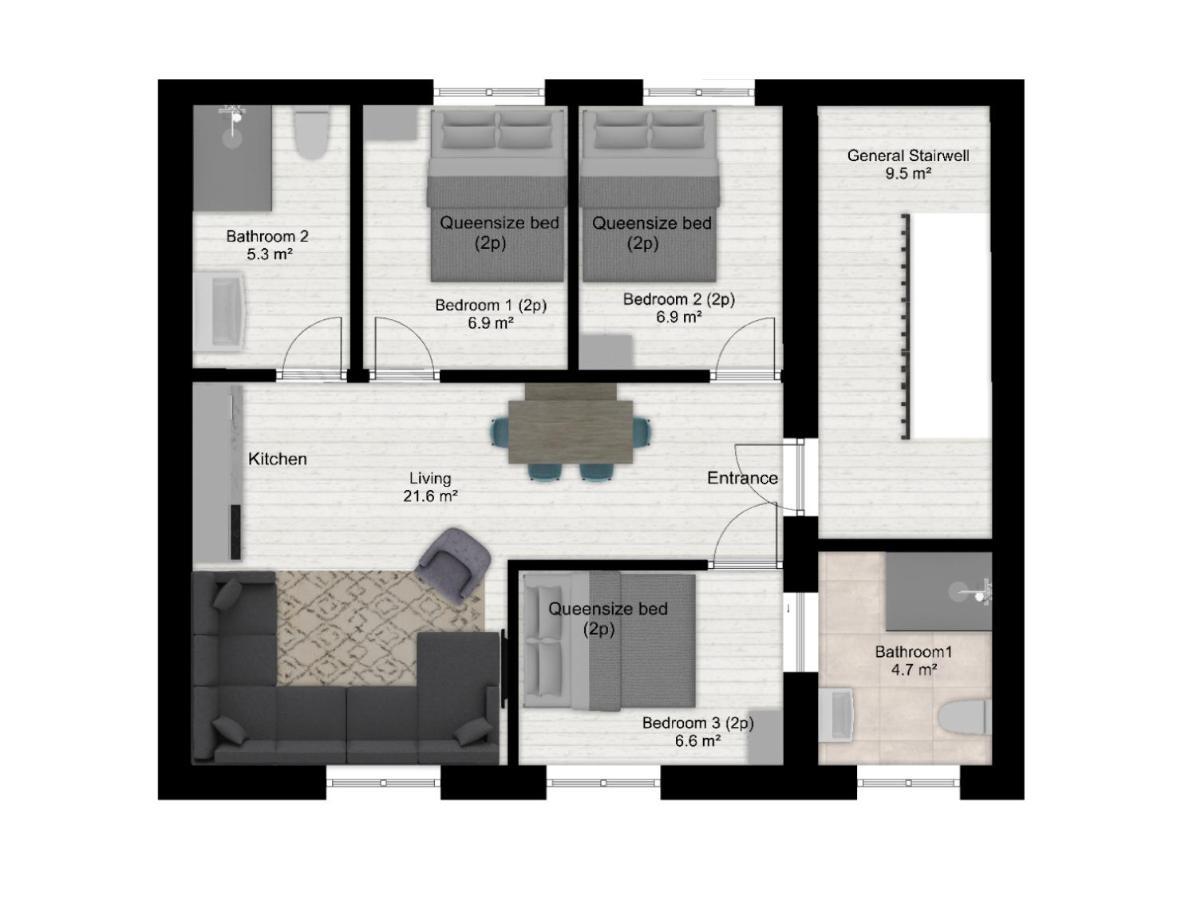Authentic - 6p-apartment Eijsden
